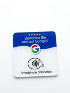 Google NFC Bewertungskarten