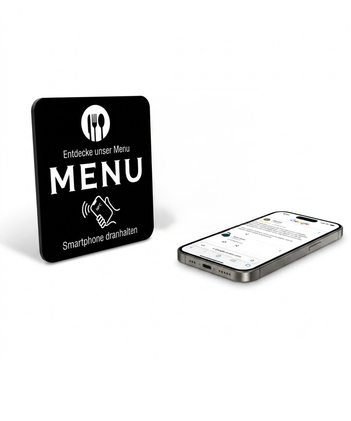 Menü NFC Karten