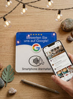 Google NFC Bewertungskarten