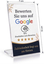 Google NFC Bewertungaufsteller