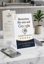 Google NFC Bewertungaufsteller